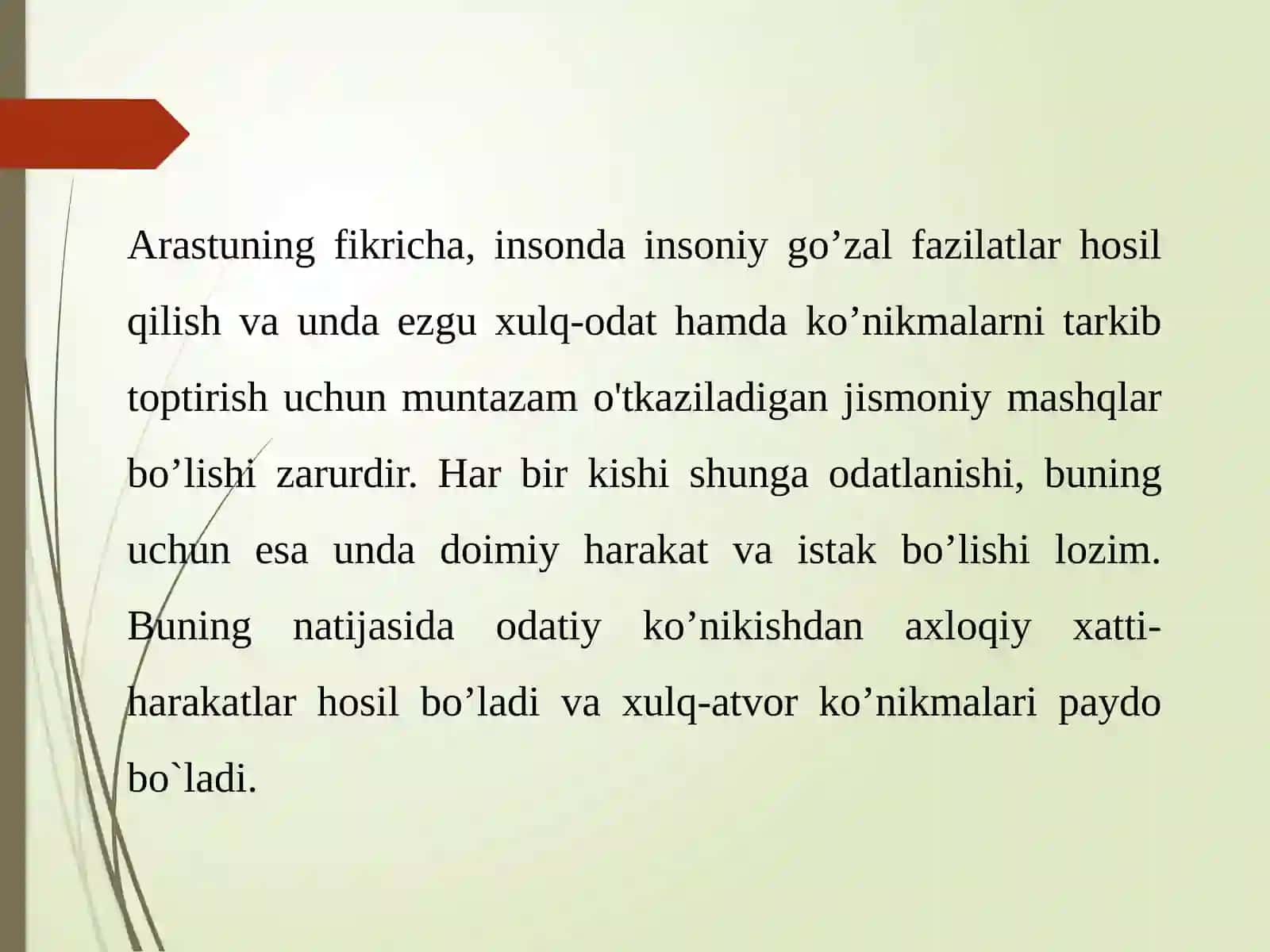 Trening rivojlanish tarixi 3