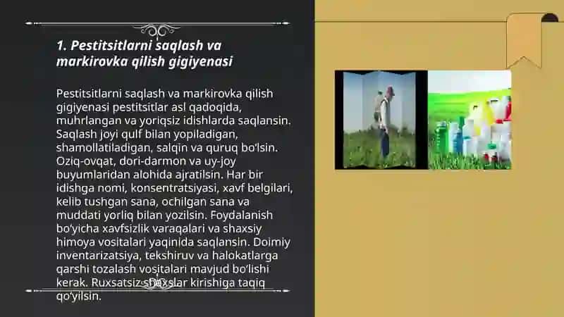 Pestitsitlarni qo’llash gigiyenasi 3