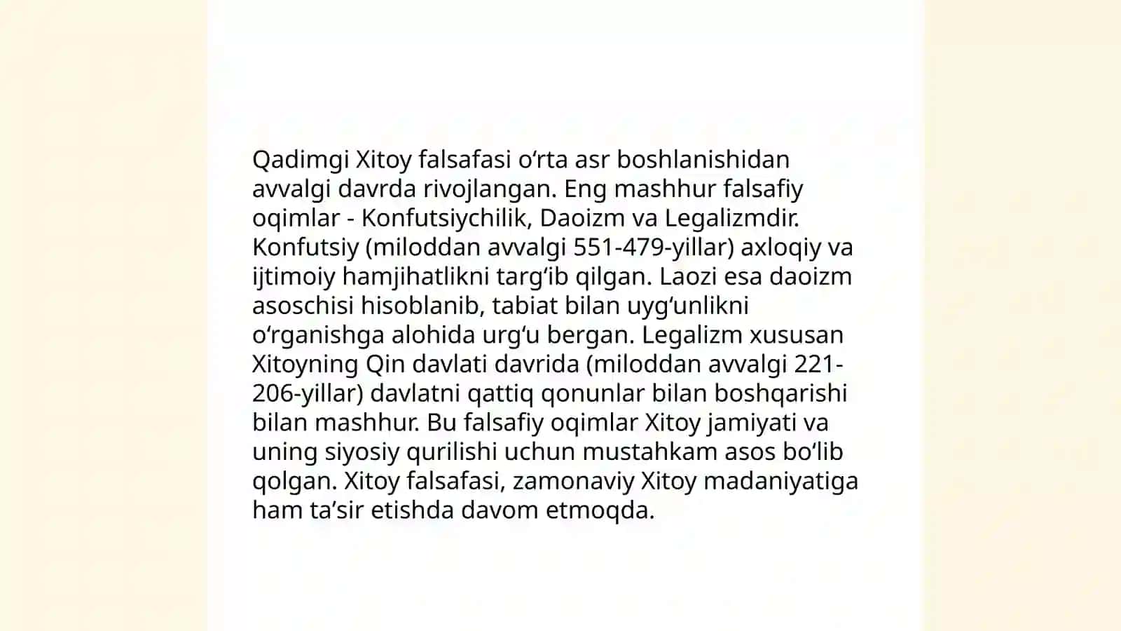 Qadimgi Xitoy falsafasi 3