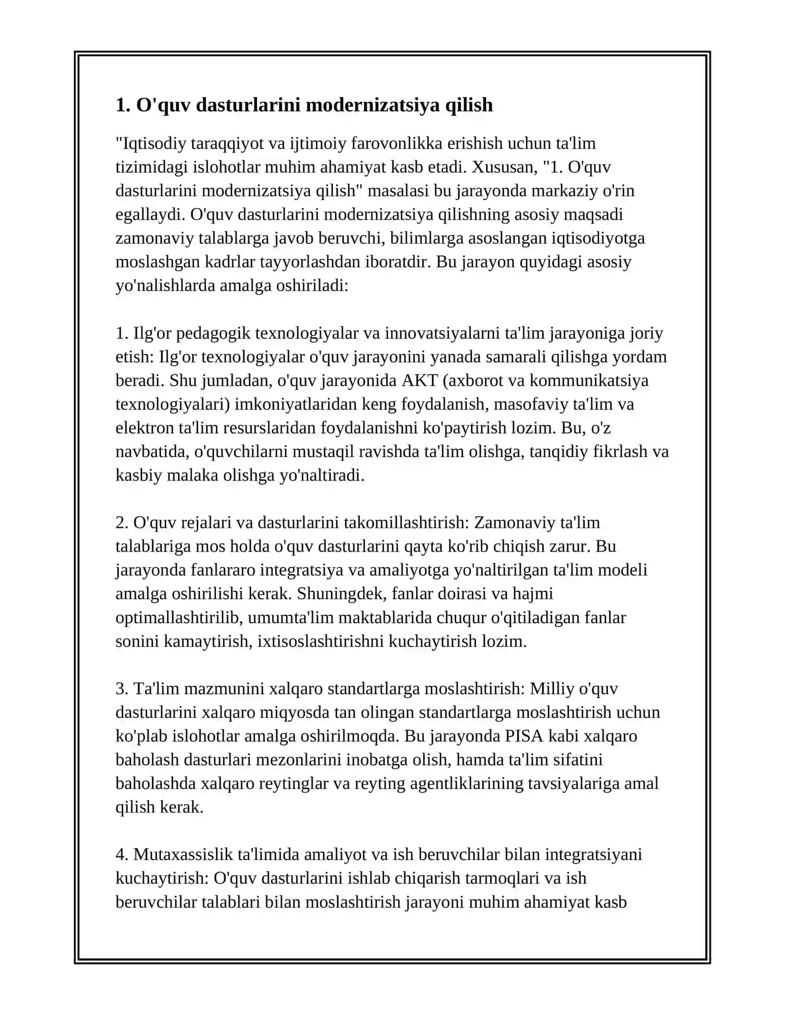 TAʼLIM TIZIMIDAGI ISLOHOTLAR 3