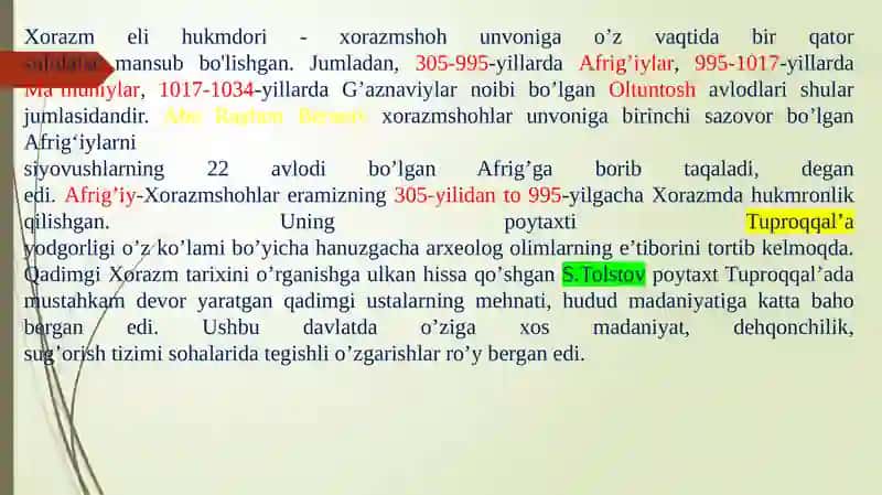 Xorazmshoh hukmdorlar shaxsiyati 3