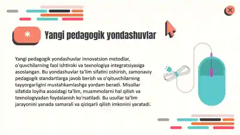 Talimni tashkilotishning noan'anaviy shakillari 3