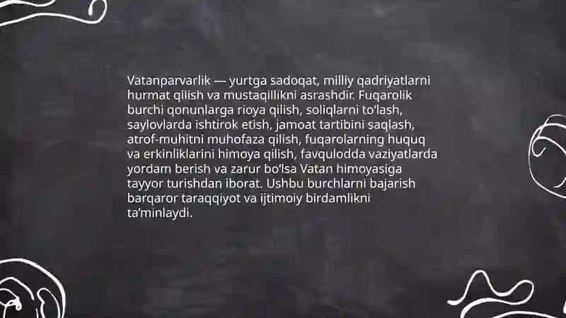Vatanparvarlik va fuqarolik burchi 3