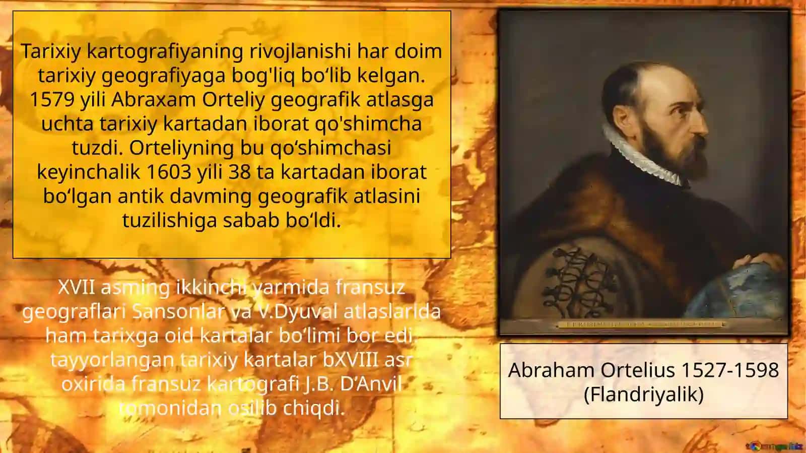 TARIXIY KARTOGRAFIYANING SHAKLLANISHI VA TARAQQIYOTI 3