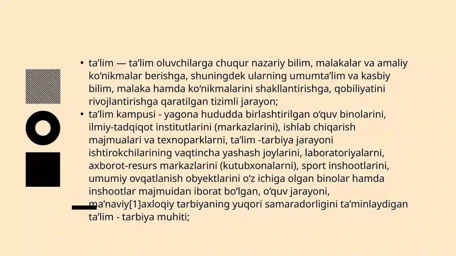 O'ZBEKISTON RESPUBLIKASIDA TA'LIM SOHASIDA AMALGA OSHIRILGAN ISLOHOTLAR. 3