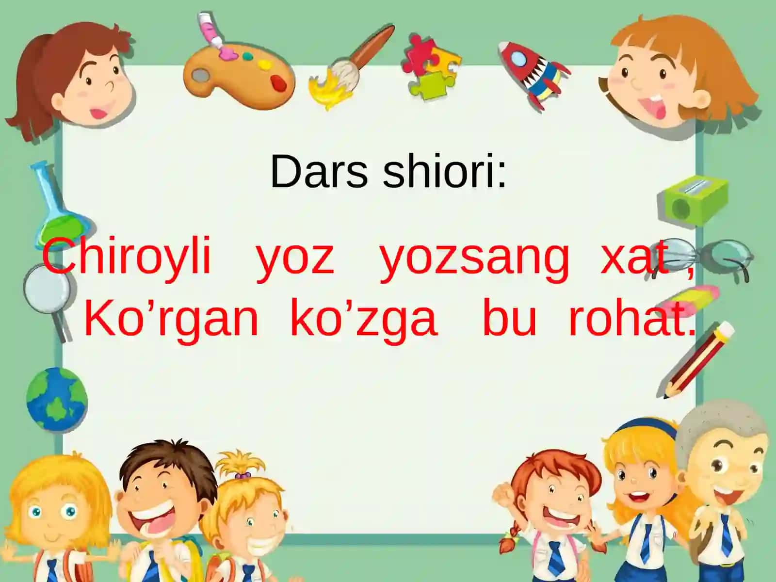 Qaratqich Kelishigi 3