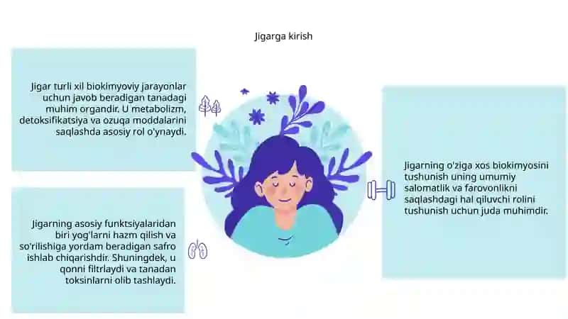 Jigar va uning xususiy biokimyosi 3