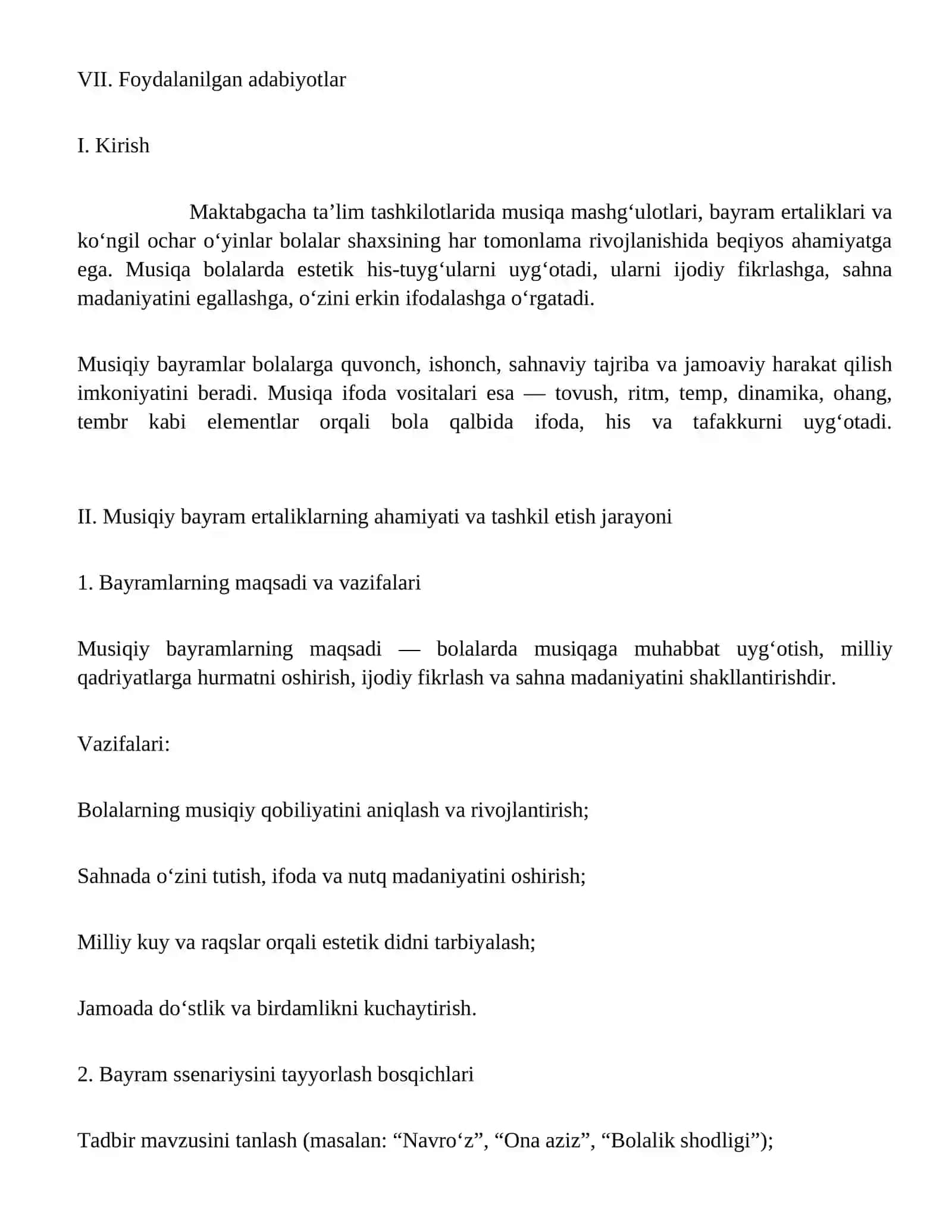 Bolalar musiqiy ta’limi metodikasi 3