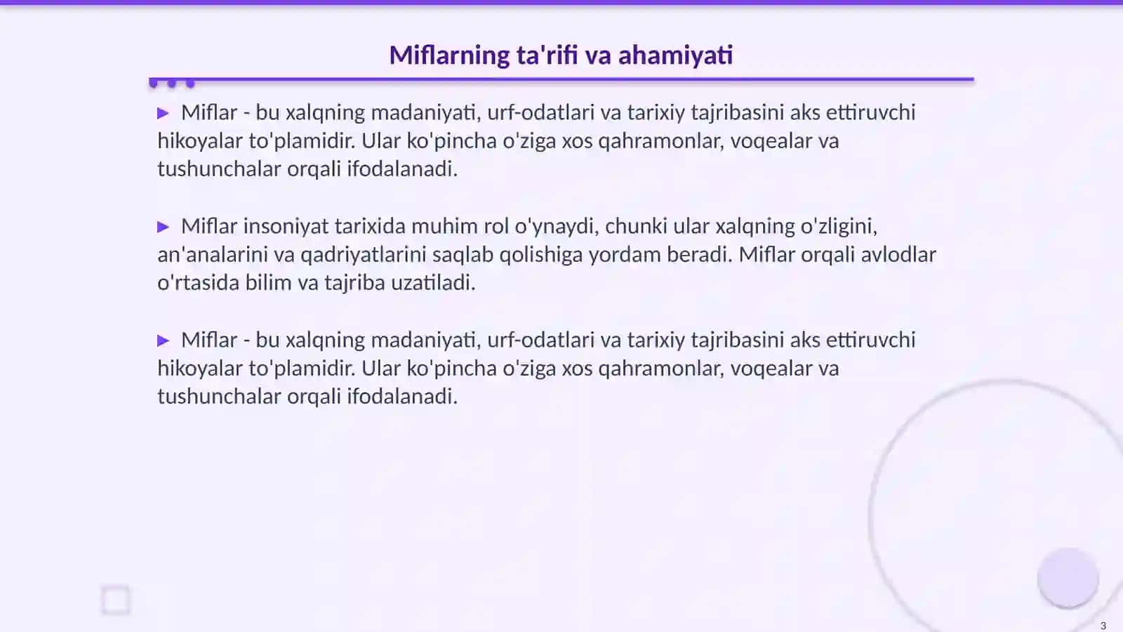 Dunyo xalqlari miflari 3