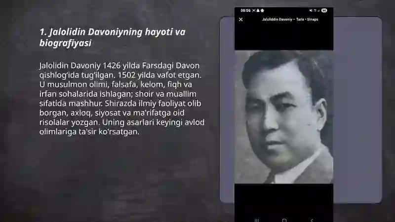 Jalolidin Davoniy 3