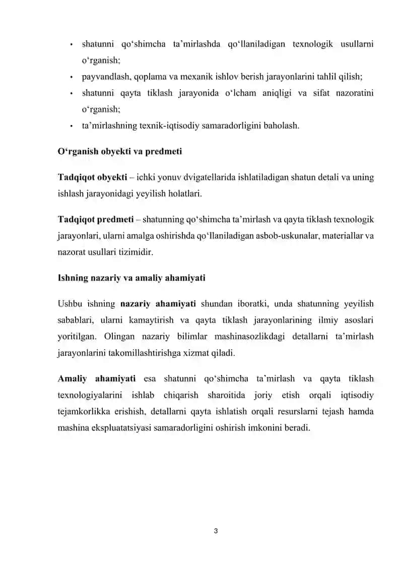 Shatun bilan qayta tiklash texnologiyasi 3
