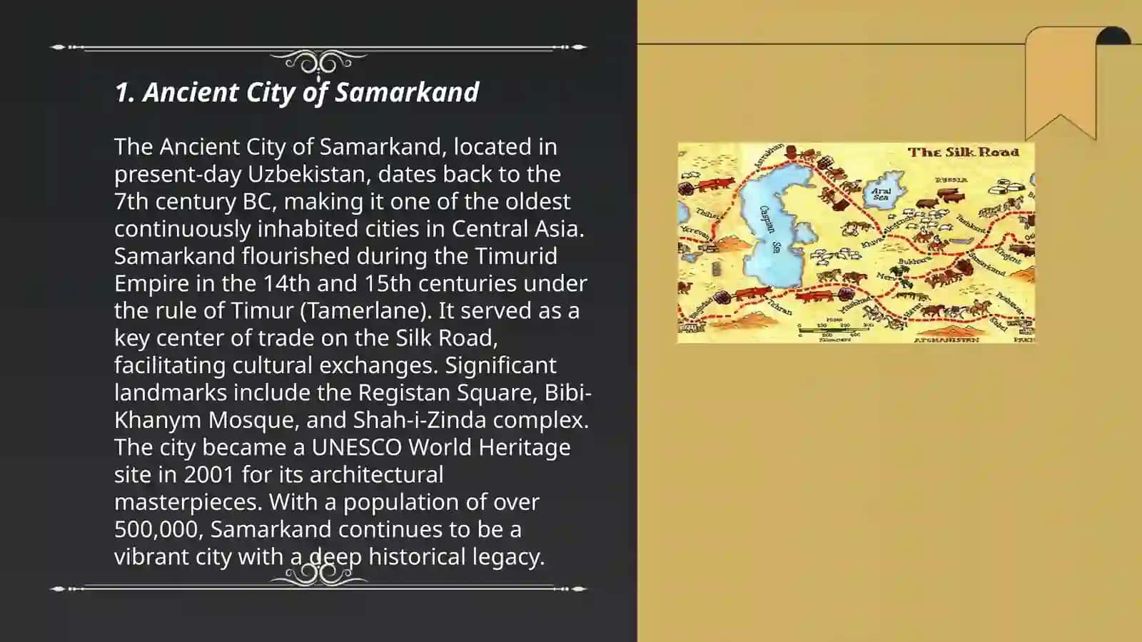 Historical Silk Road Sites in Uzbekistan 3