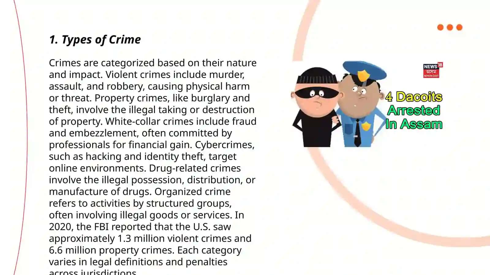 Types of Crime 3