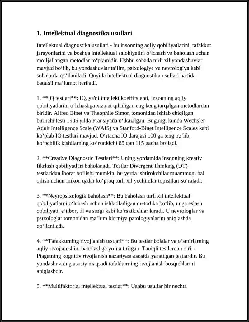 INTELLEKT DIOGNOSTIKA 3