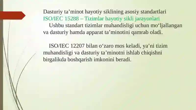 DASTURIY TA’MINOTNING HAYOTIY TAHLILI 3