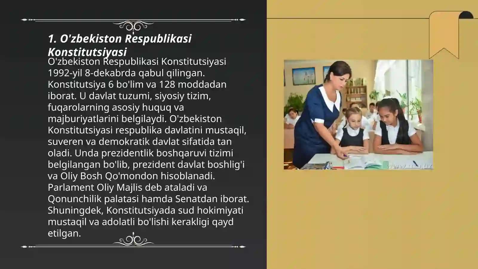 O'zbekiston Respublikasi Konstitutsiyasi 3