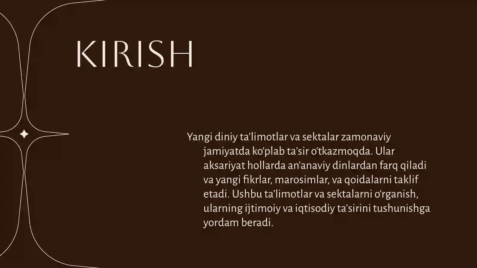 Yangi diniy ta’limotlar va sektalar 3
