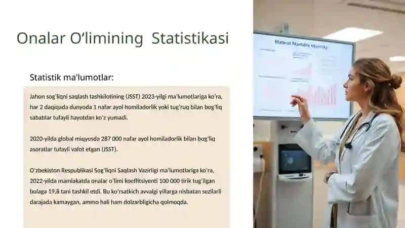 Patologik anatomiya. Onalar o'limi 3