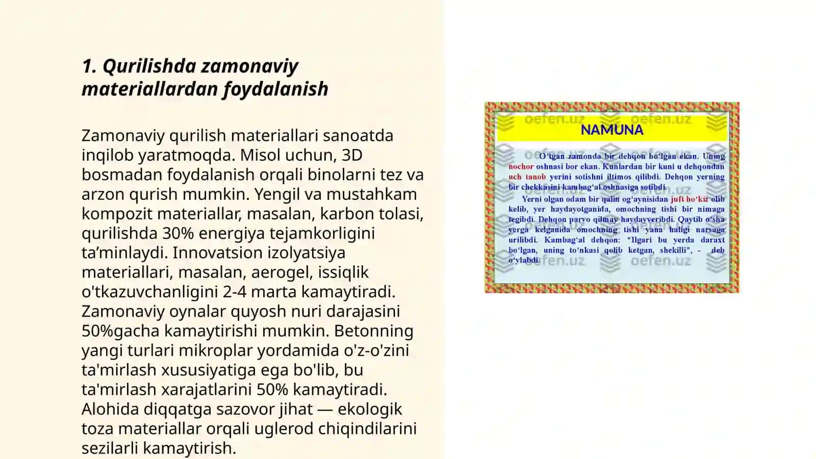 Zamonaviy Qurilish Materiallari 3