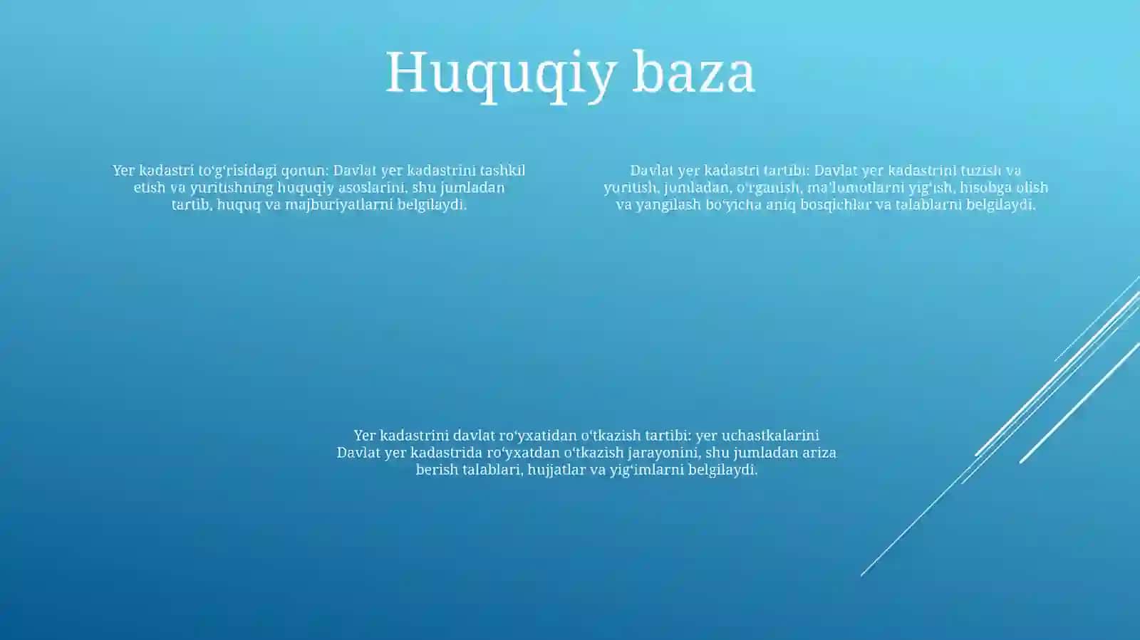 Davlat Yer Kadastrini Yuritish Va Yaratish Tartibi 3