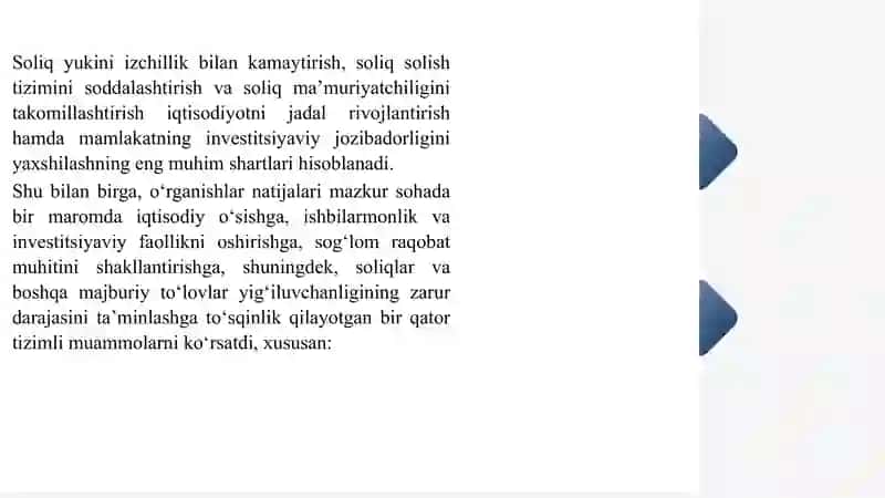 O’zbekiston Respublikasida soliq tizimini optimallashtirish 3