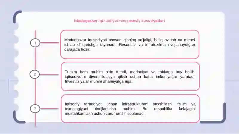 Madagaskar iqtisodiyoti 3