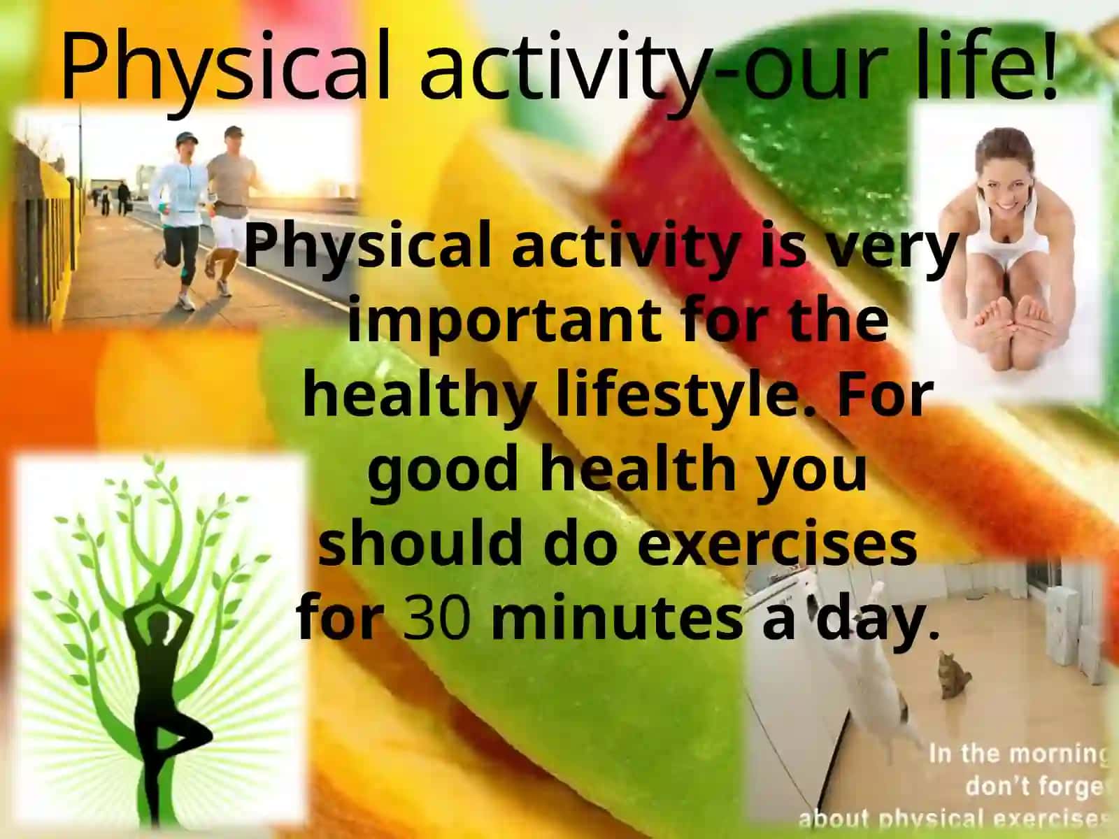 Healthy lifestyle 3
