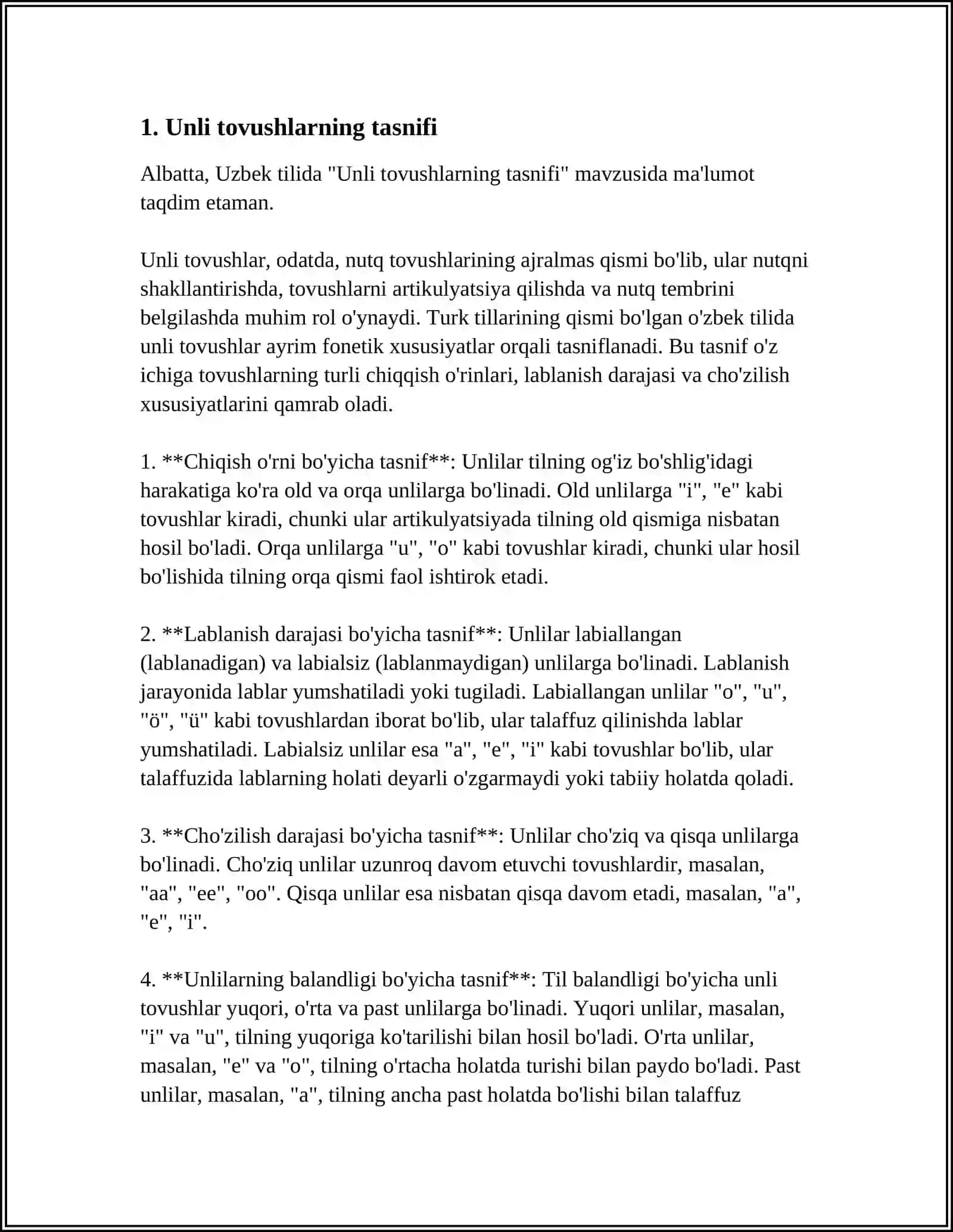 UNLI TOVUSHLAR 3