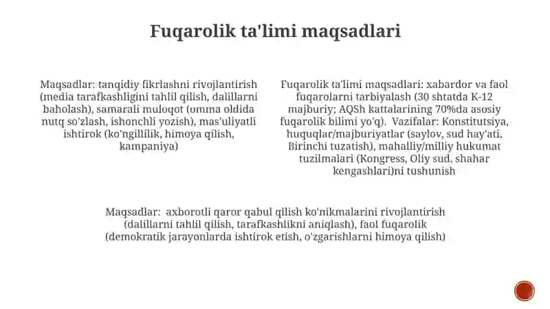 Fuqarolik tarbiyasi 3