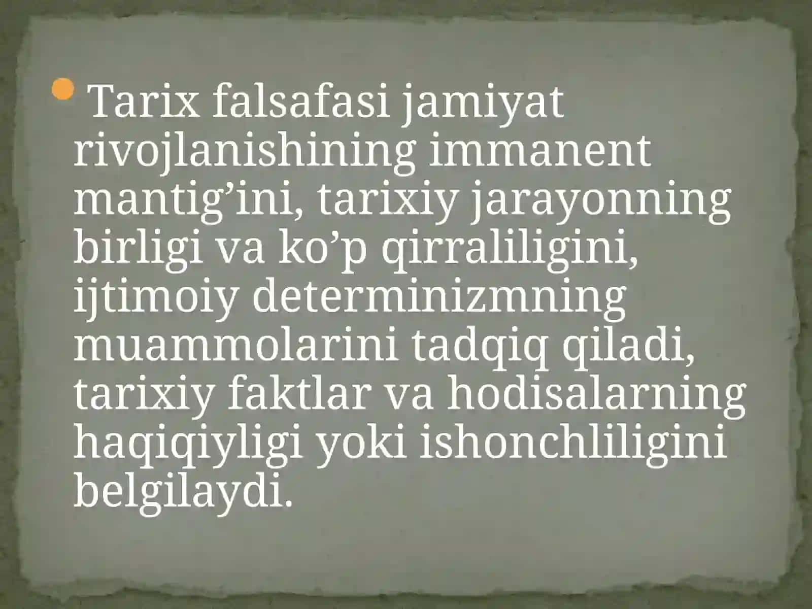 Tarix falsafasi 3