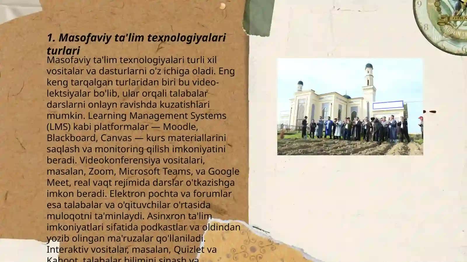 Masofaviy ta'lim texnologiyalari asosida òqitish 3