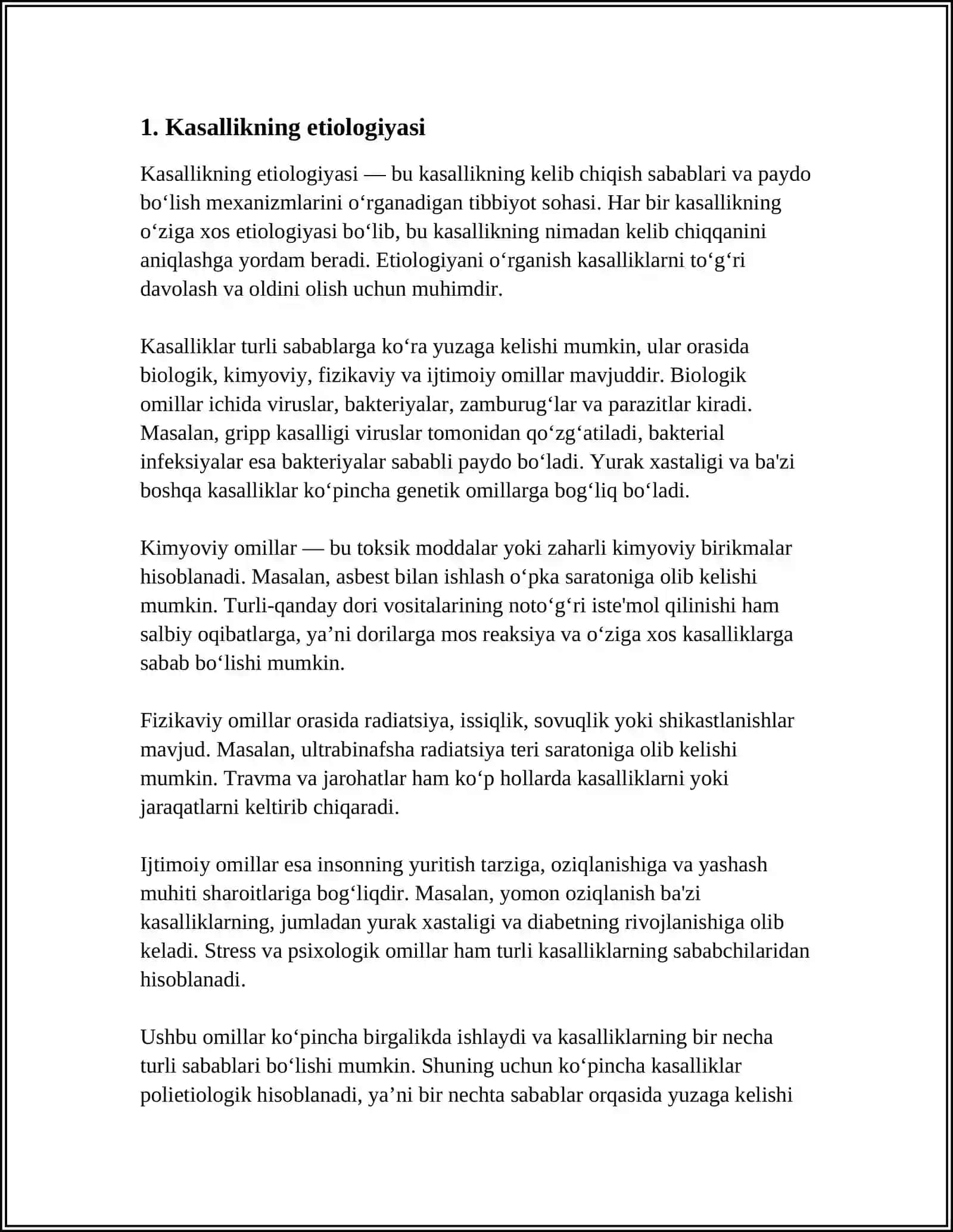 KU-ISITMASI ETIOLOGIYASI PATOGENEZI KLINIKASI ASORATLARI PROFILAKTIKASI VA DAVOLASHI BUYICHA PREZENTATSIYA 3