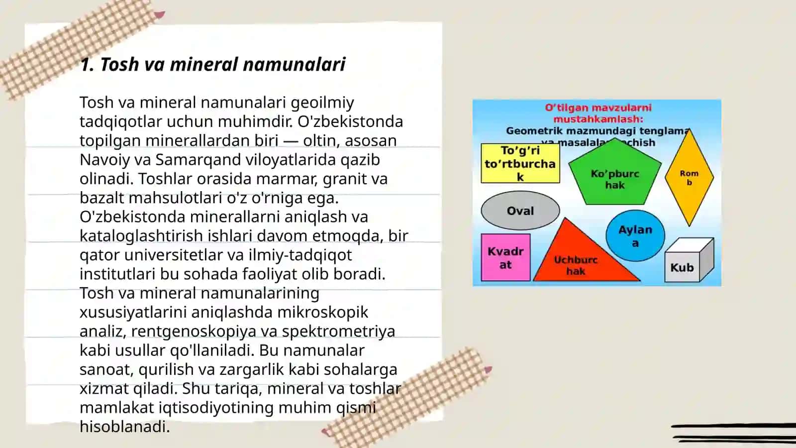 Tabiat materiallaridan ko'rgazmalar tayyorlash 3