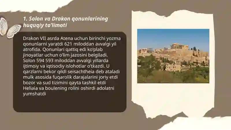 Qadim yunoniston va rim huquqi talimotlari 3