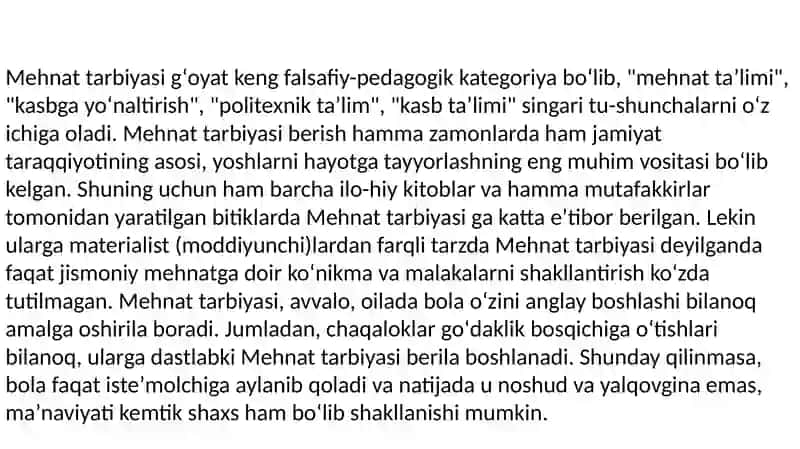 Mehnattarbiyasi 3