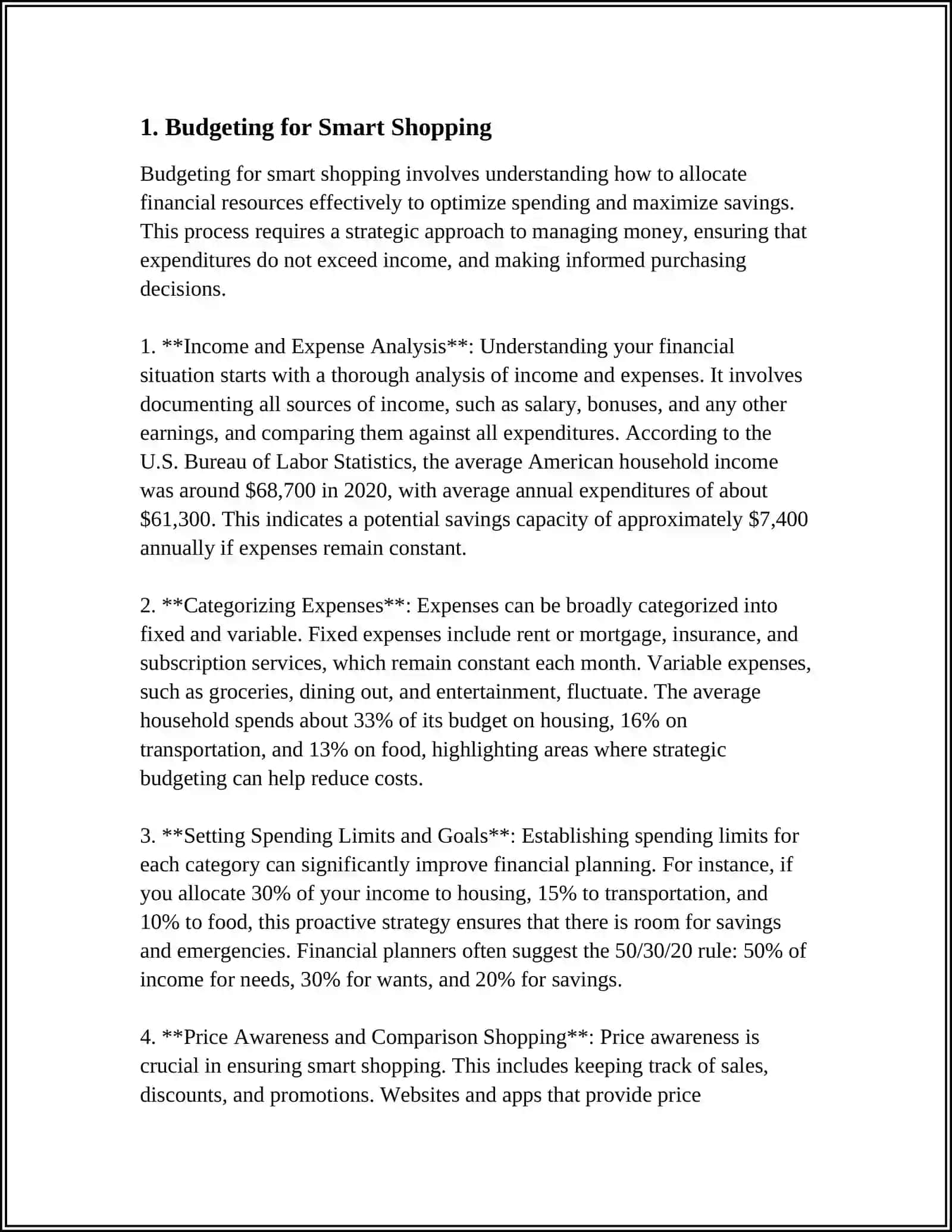 MUSTAQIL ISH - SMART SHOPPING STRATEGIES 3