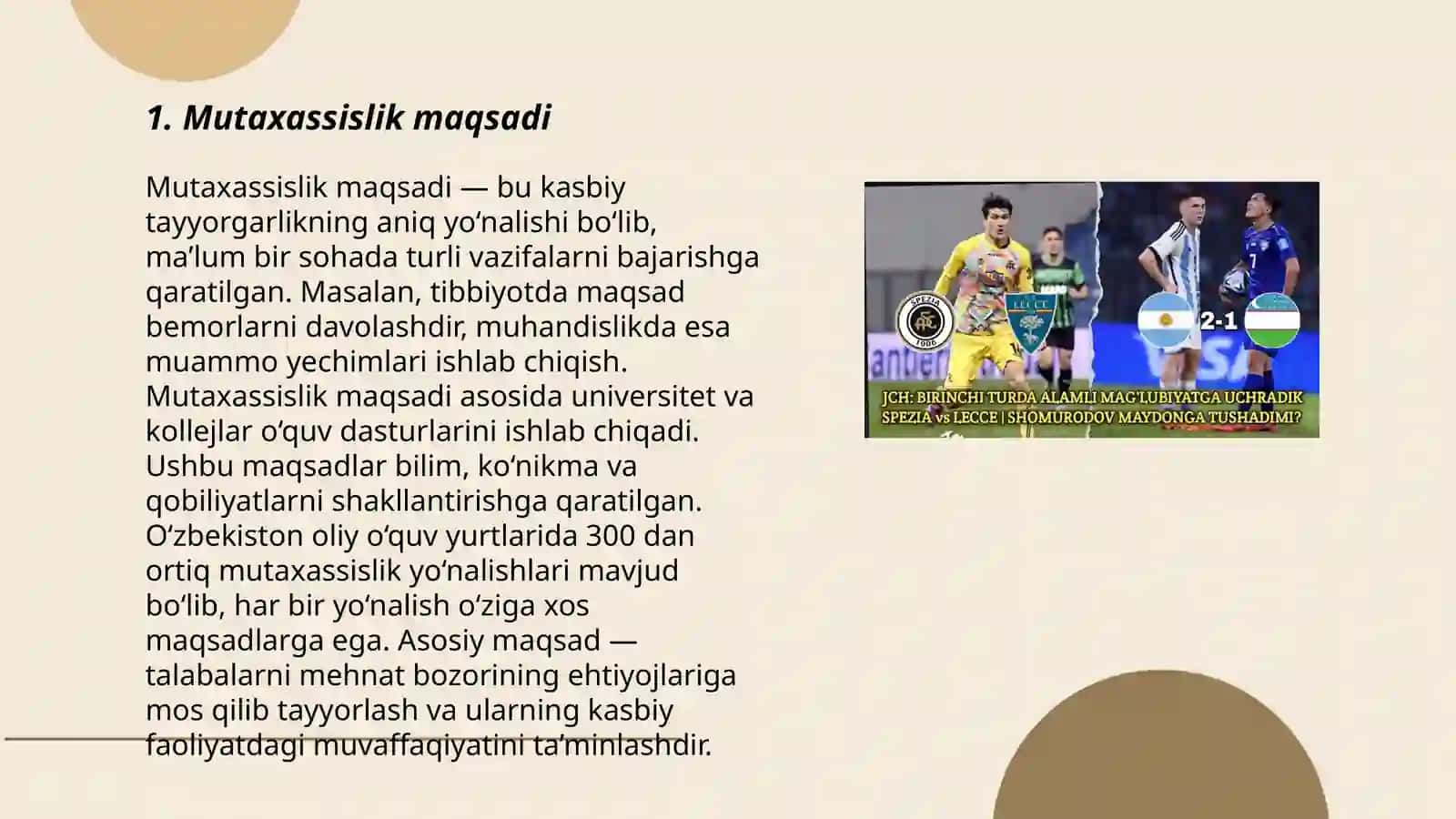 Mutaxassisligim mavzusi haqida glossariy tuz 3