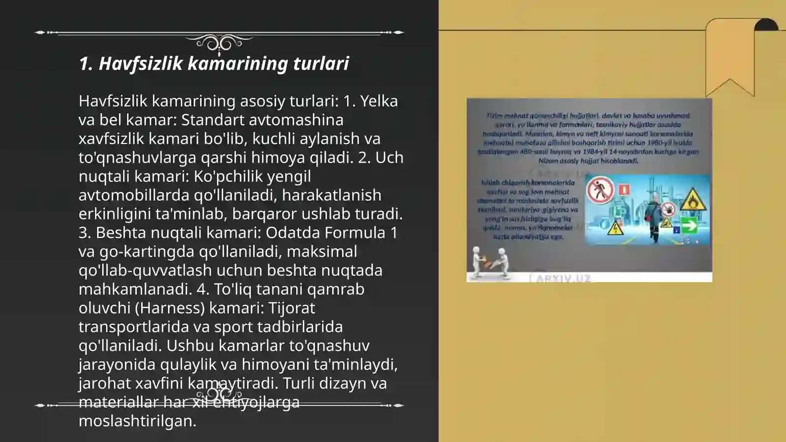 Avtomobil xavfsizligi tizimlari 3