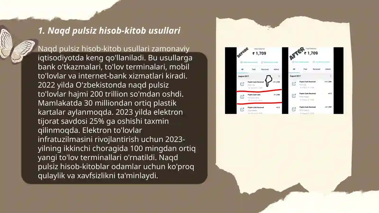 Naqd pulsiz hisob-kitob usullari 3