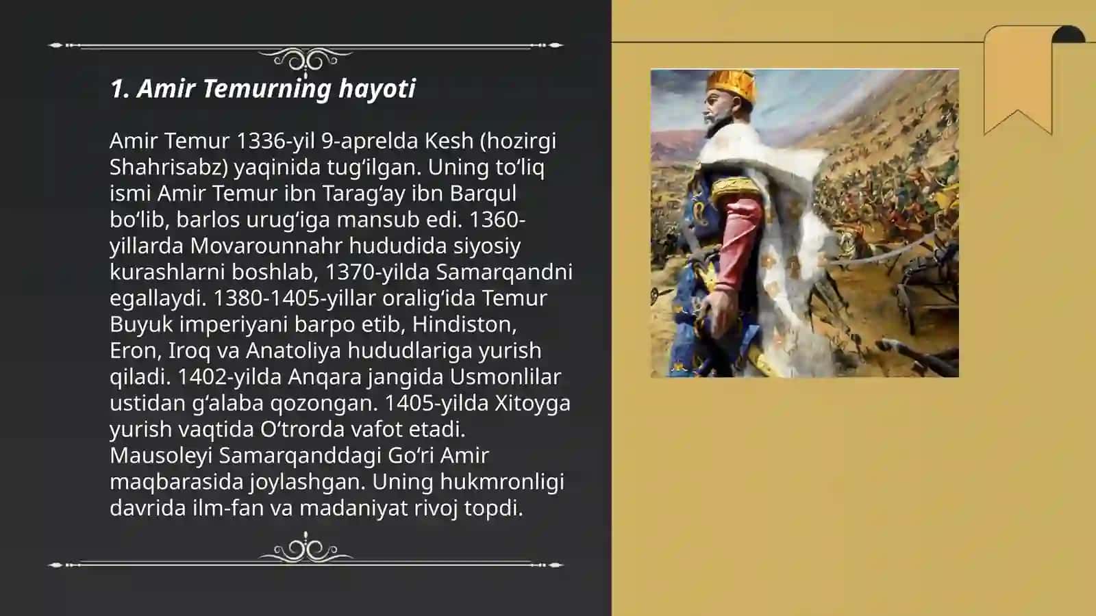 Amir Temur 3