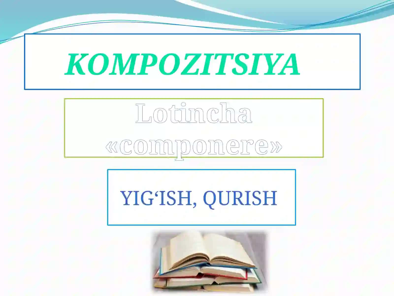 Badiiy asar DAGI kompozitsiONVOSITALAR 3