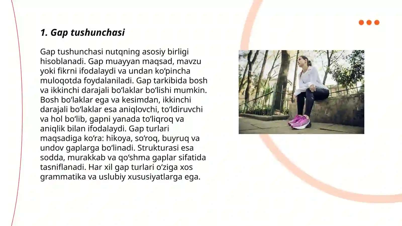 Shamuradova Omina Gap va uning turlari 3