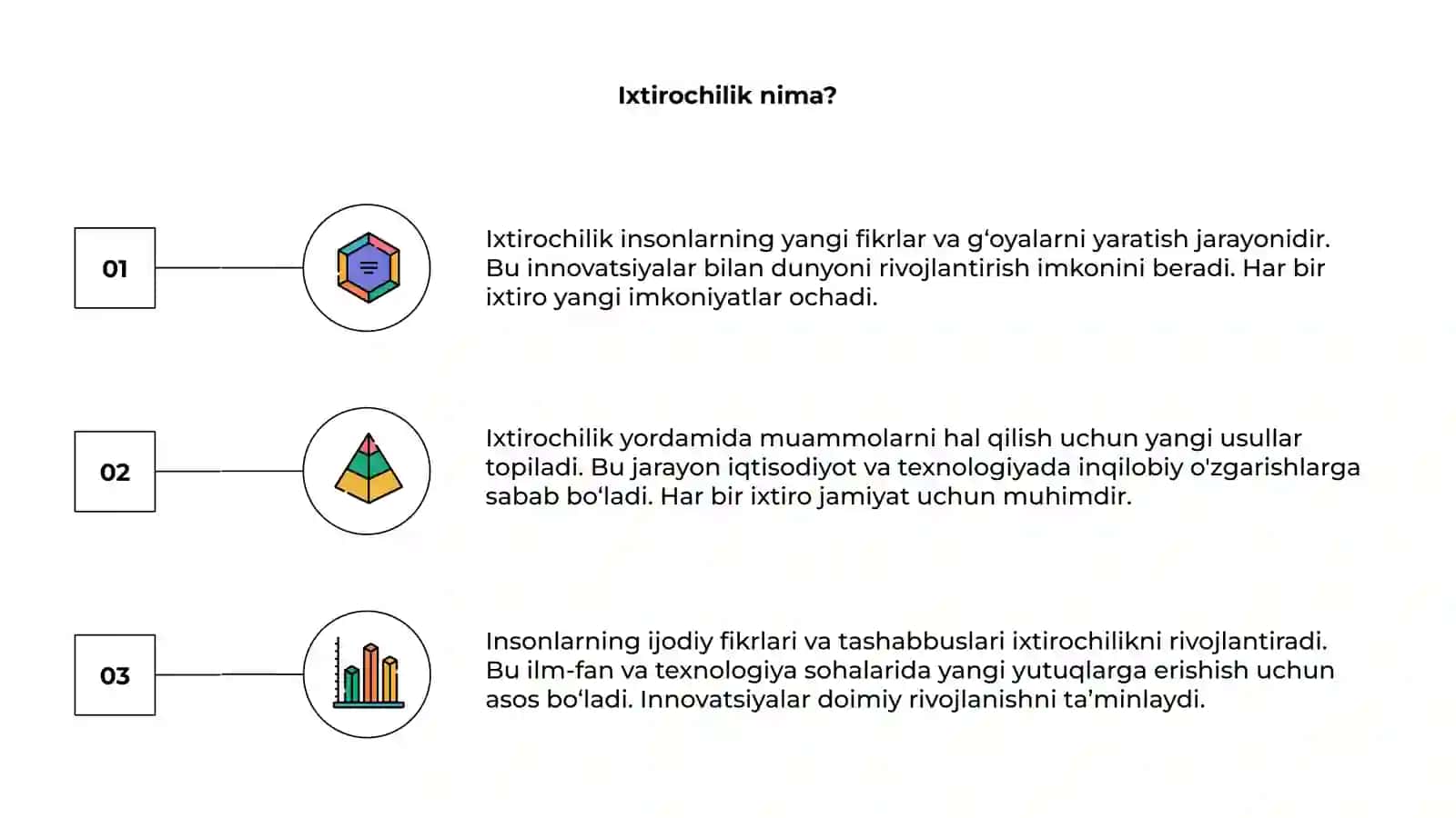 Ixtirochilik 3