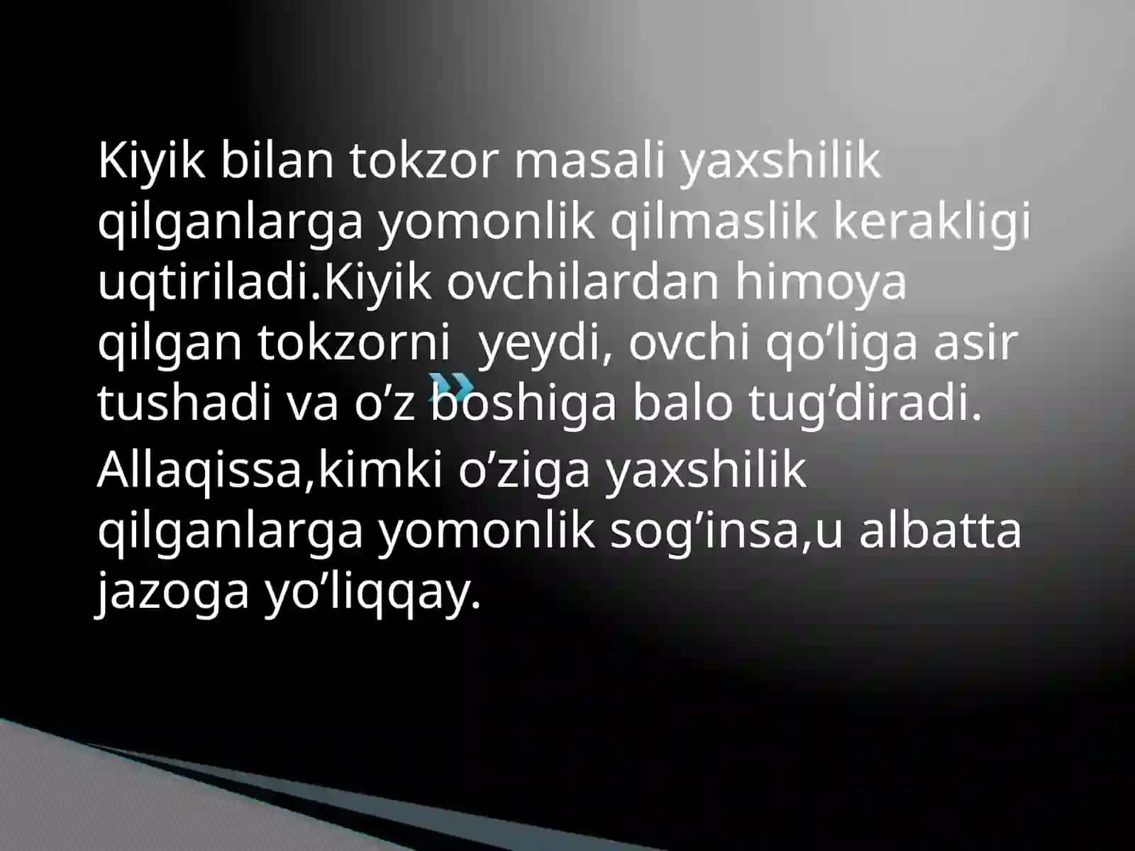 Ezop masallari va ularning ibratlari haqida 3
