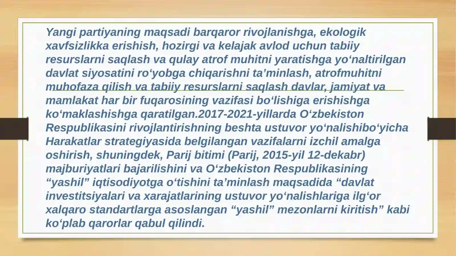 Ekologik muammolar va ularni hal qilish usullari 3