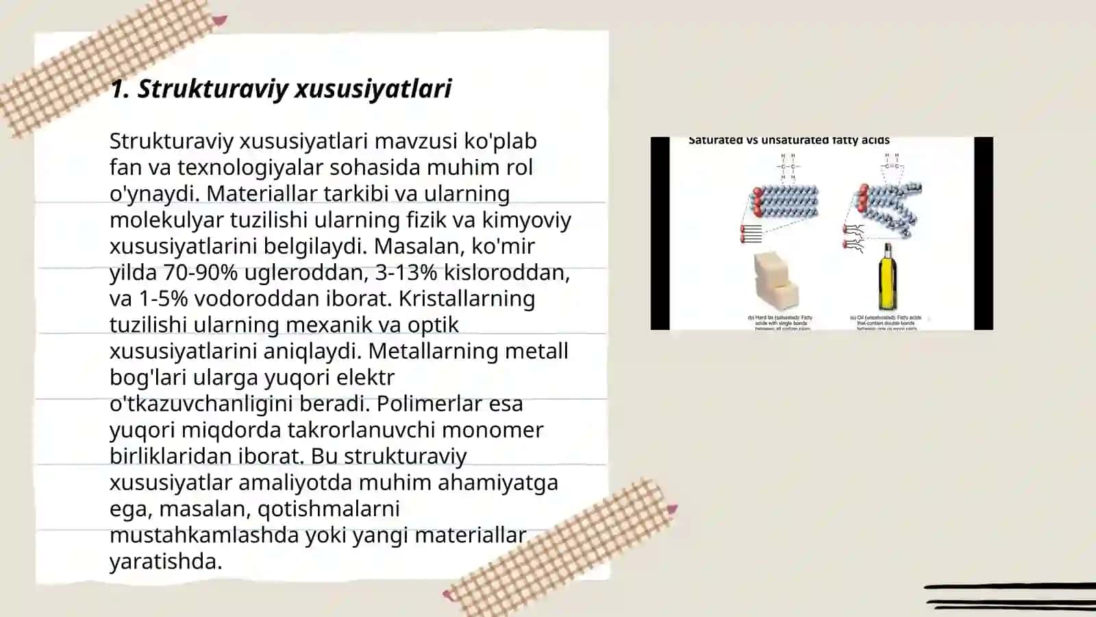 Aromatik va toʻyinmagan 2 asosli karbon kislotalar 3