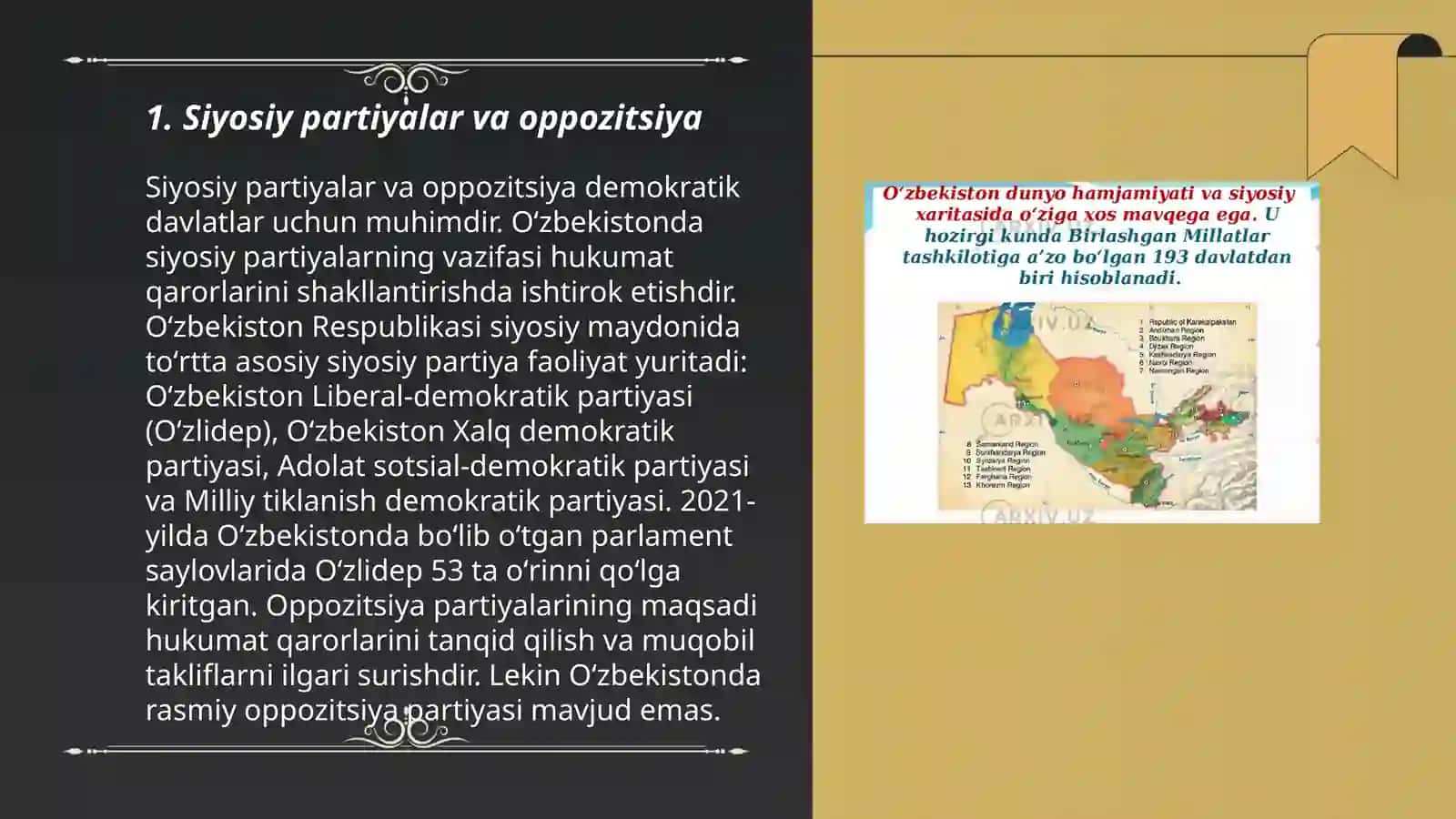 Siyosiy oppozitsiya 3