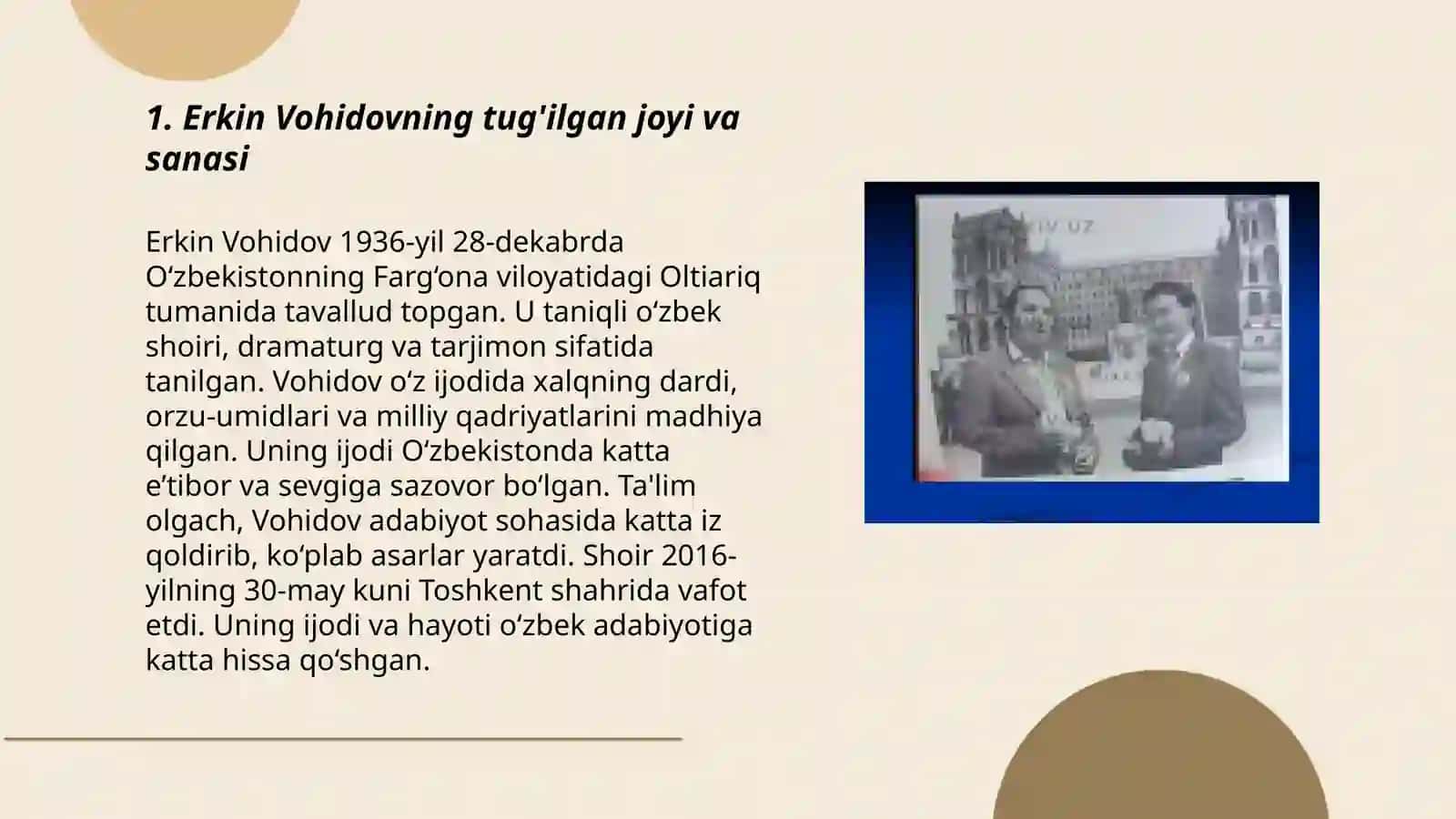 Erkin Vohidov hayoti va ijodi 3