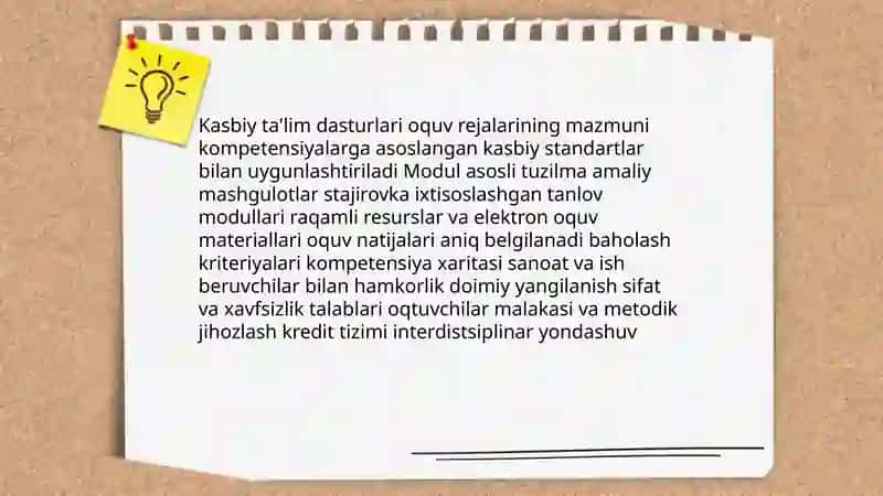 Kasbiy talim mazmuni va texnalogiyalari 3
