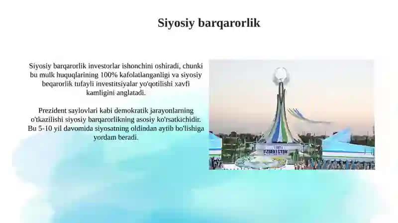 Siyosiy barqarorlik 3